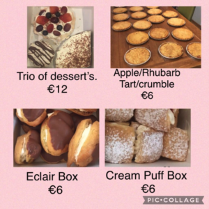 Selection of baking goods